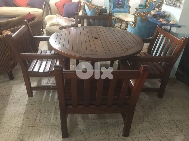 outdoor table set 0