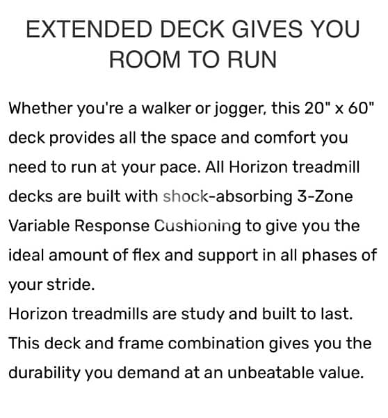 Horizon 7.0 AT Treadmill 11