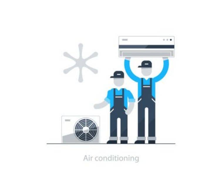 Installation of air conditioners 2