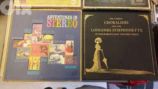 4 vinyl box sets of music