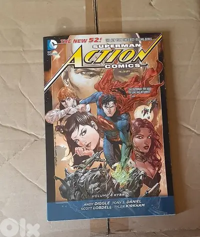 The New 52 Superman Action Graphic Novel.