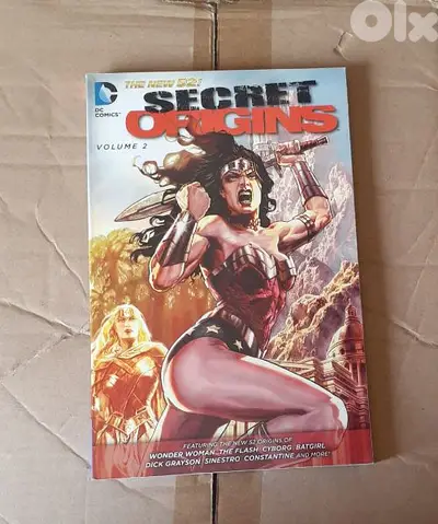 The New 52 Secret Origins Graphic Novel.