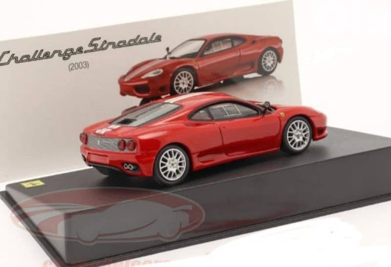 Ferrari Challenge Stradale  (2003) diecast car model 1;43. 4