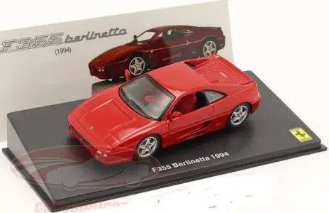 Ferrari Berlinetta F355 diecast car model 1;43.