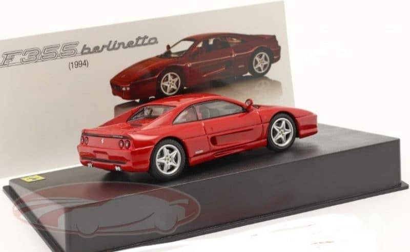 Ferrari Berlinetta F355 diecast car model 1;43. 4