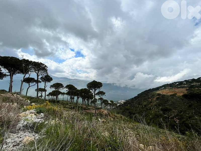 1550 Sqm | Land For Sale In Kaakour | Panoramic Mountain View 0