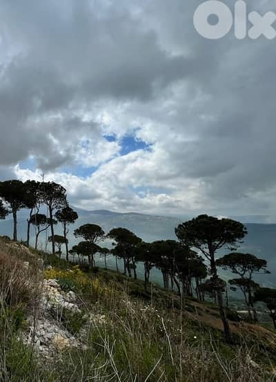 1550 Sqm | Land For Sale In Kaakour | Panoramic Mountain View