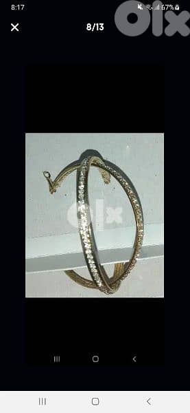 earrings gold only high quality 4