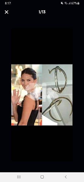 earrings gold only high quality 10