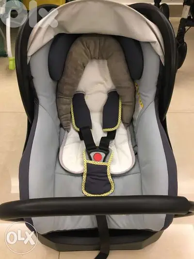 Bébé Confort Creatis. Fix Carseat - stage 1 - Playful Grey