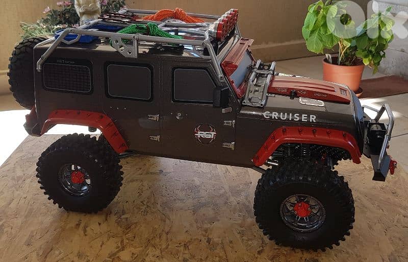 exchange on rc car, rc car , cover for crawler, wrangler rgt 1