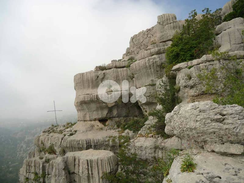 Plot with beatiful sea and mountain view for sale in kfardebian 1