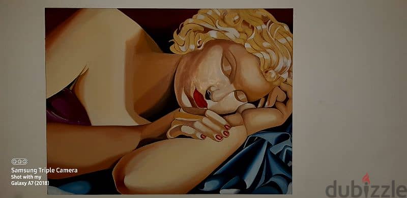 modern abstract oil painting . 0