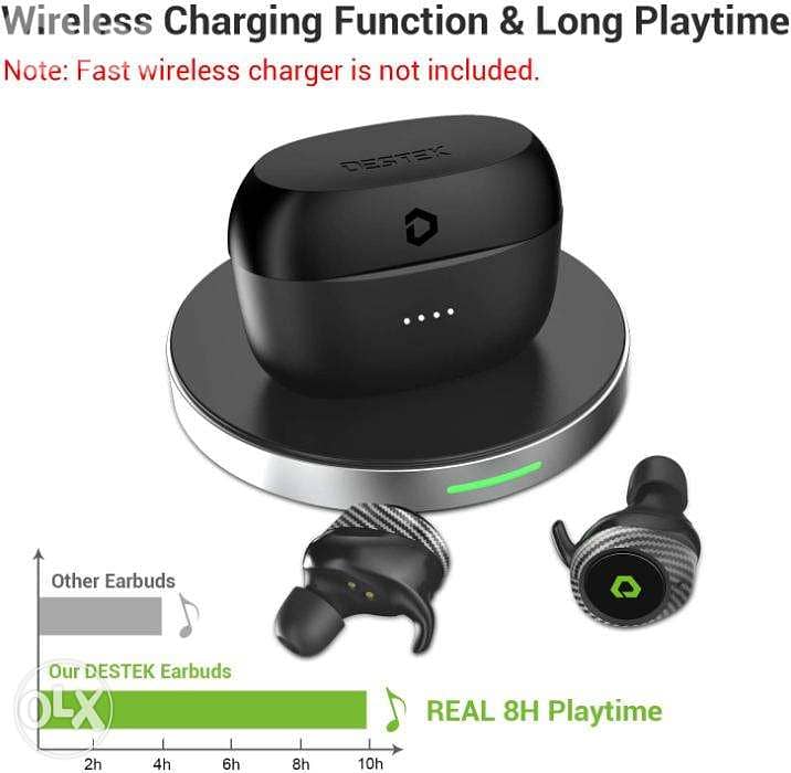 Wireless Earbuds, DESTEK T1 65H /3$ Delivery 0