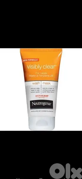 neutrogena visibly clear wash mask