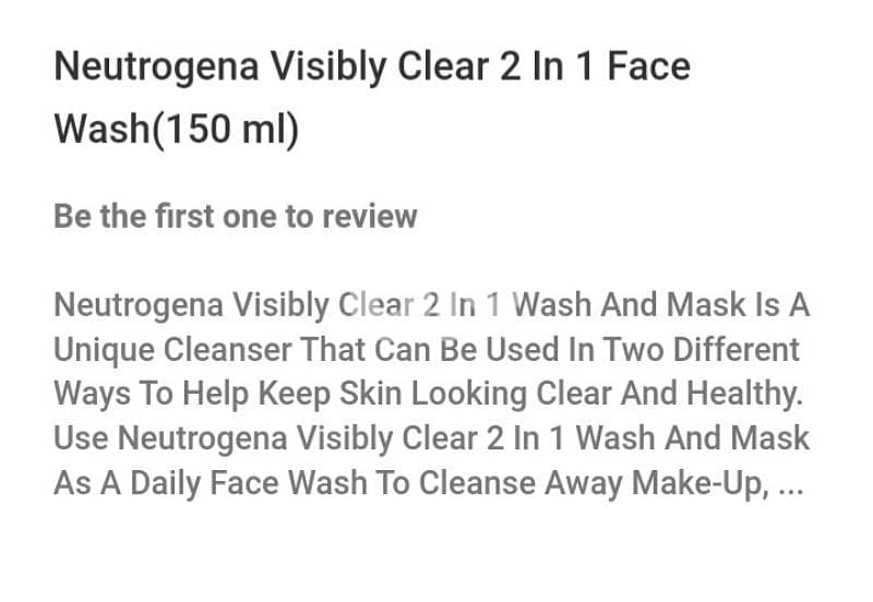 neutrogena visibly clear wash mask 2