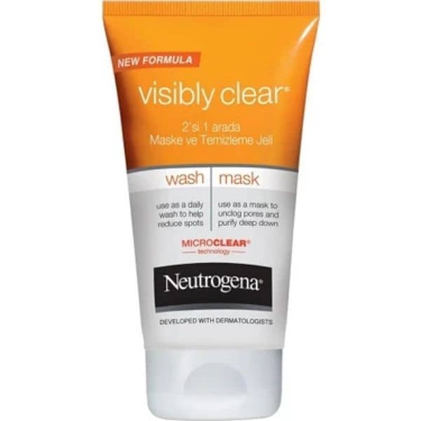 neutrogena visibly clear wash mask 5