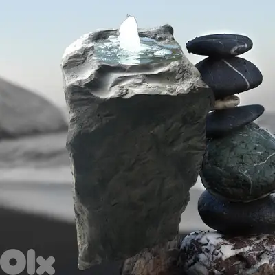 Concrete Bubbling fountain