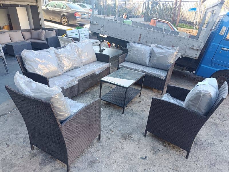 طقم ريزين 7 مقاعد outdoor الكمية محدودة Sale. 0