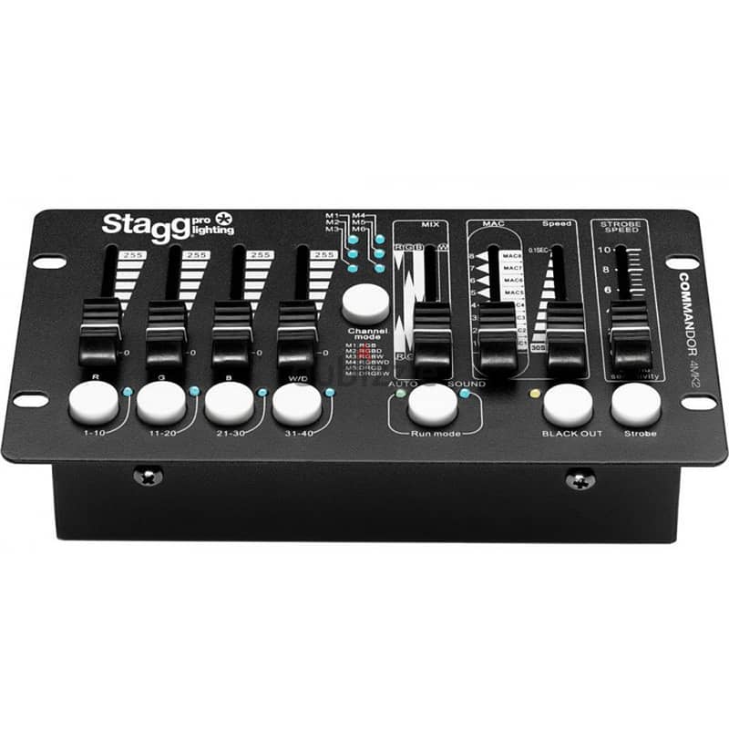 Stagg Commandor 4MK2-2 EU 4-Fixt DMX Light Controller 0