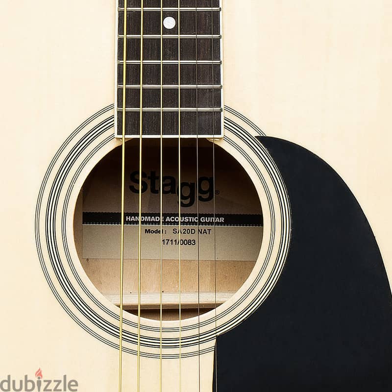 Stagg SA20D NAT Acoustic Guitar 3