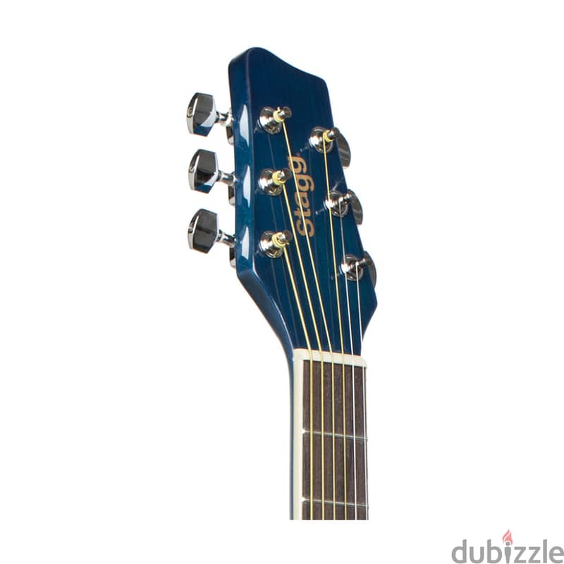 Stagg SA20D BLUE Acoustic Guitar 3