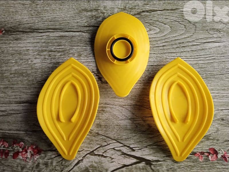 Elegant leaf shape soaps sponges holders 1 for 2$ 4