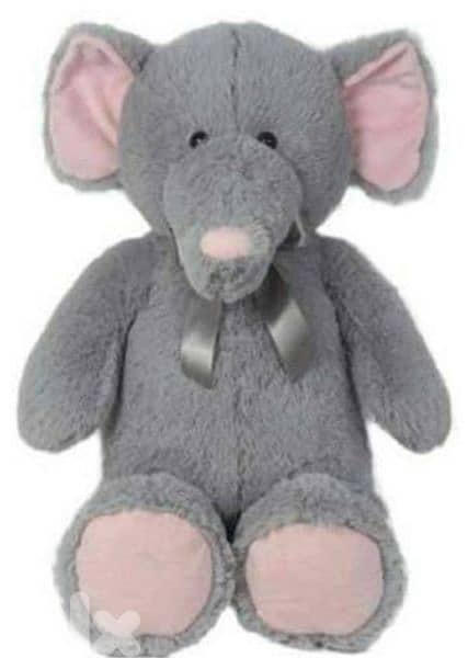 Ouatoo Baby - Gaby the elephant, 1 m  height 50 cm width 4$ delivery 1