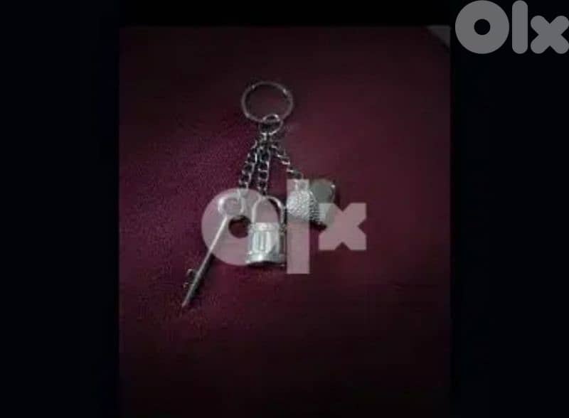 keychain heart key lock copy Hermes box +2$ 1