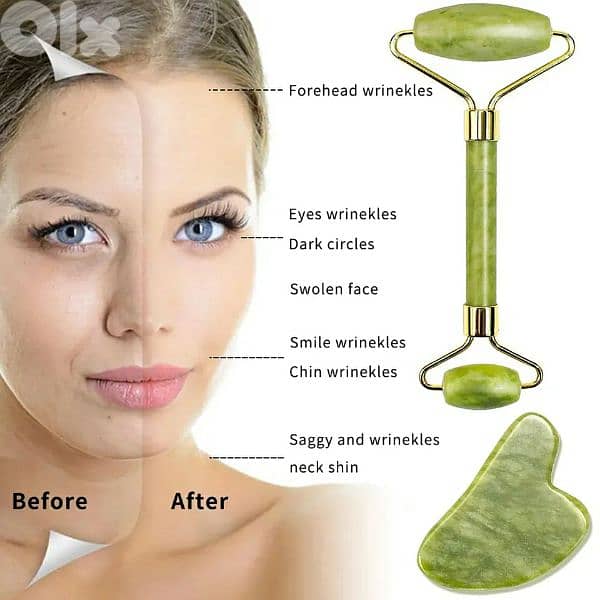 Gua Sha Natural Stone Set 5