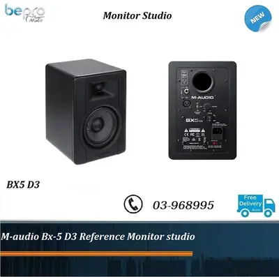 M-Audio BX5 D3 5 inch Powered Studio Monitor