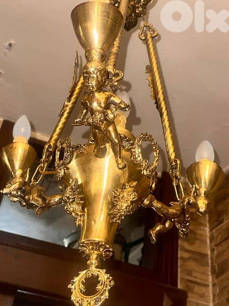 chandelier Bronze 1