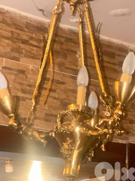 chandelier Bronze 2