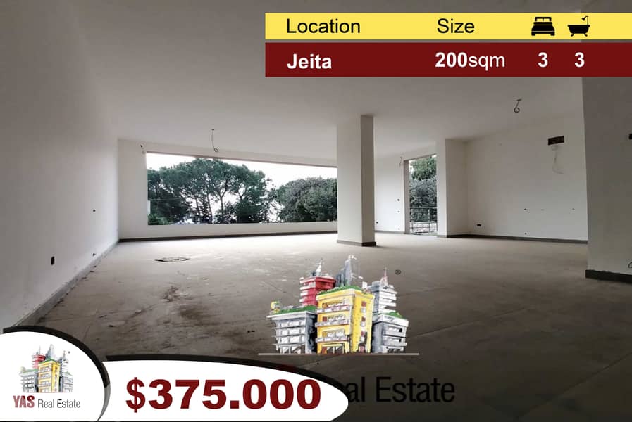 Jeita 200m2 | 120m2 Garden | High-end | Brand New | Panoramic View | 0