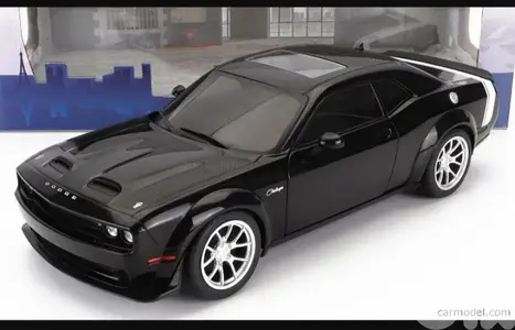 Dodge Challenger Hellcat Black Ghost '23 diecast car model 1;18.