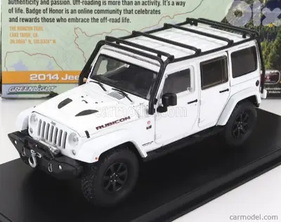 Wrangler Unlimited X Rubicon 2014 diecast car model 1;43.