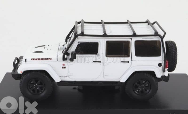 Wrangler Unlimited X Rubicon 2014 diecast car model 1;43. 1