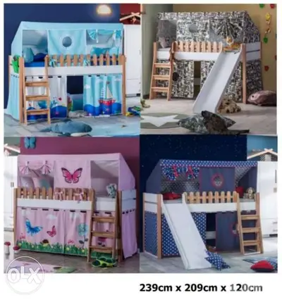 Kids Double bed تختين للاطفال