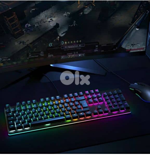 AUKEY KMG12 Mechanical Keyboard 104key/ 4 $ delivery. 1