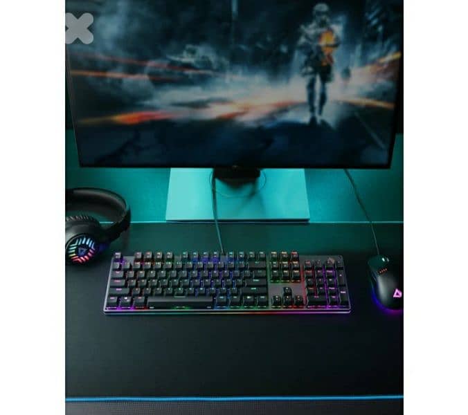 AUKEY KMG12 Mechanical Keyboard 104key/ 4 $ delivery. 4