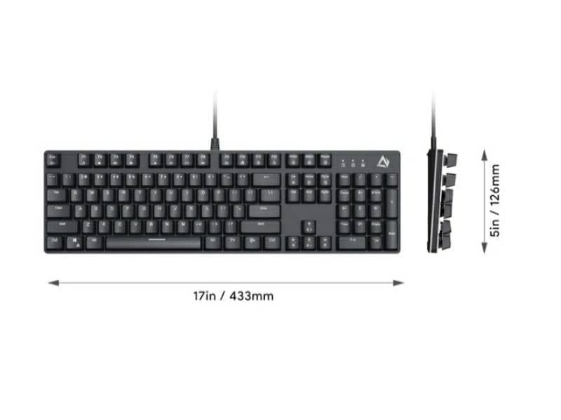 AUKEY KMG12 Mechanical Keyboard 104key/ 4 $ delivery. 7