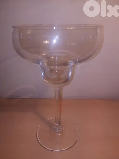 pack of 6 cocktail / ice cream / drink glasses made turkey 20*11.5cm