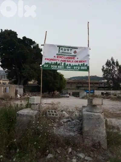 Industrial Land 1430 Sqm for Sale or Rent in Kfarshima