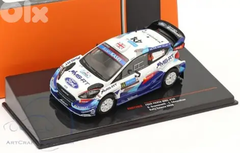 Ford Fiesta WRC (Rally Estonia '20) diecast car model 1;43.