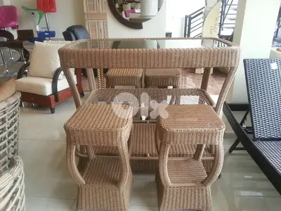 rattan set +al