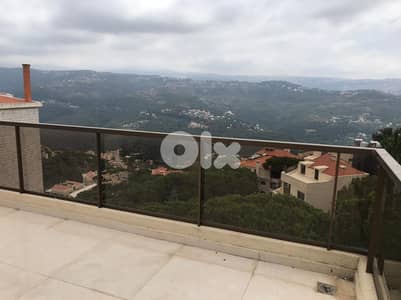 375m2 duplex +open view 4 sale in Broumana دوبلكس للبيع في برمانا