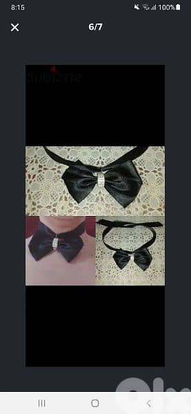 3a2ed aswad satin ma3 strass 7