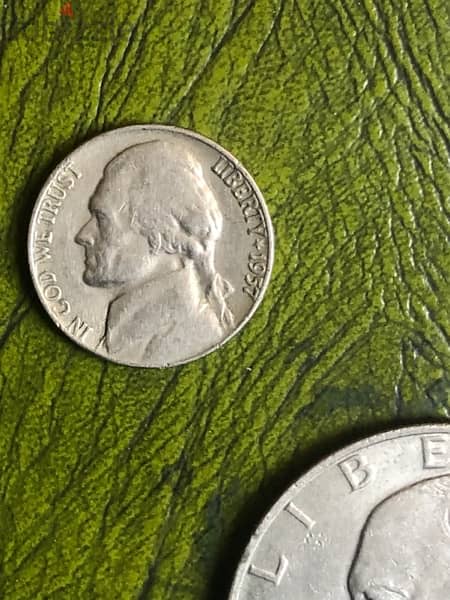 set of 6 USA coins 50’s 60’s 70’s 2