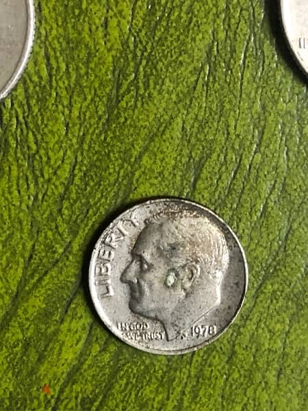 set of 6 USA coins 50’s 60’s 70’s 7