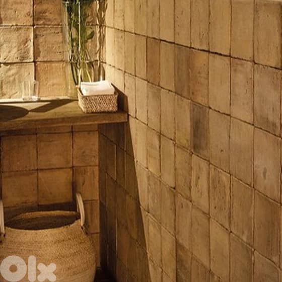 Concrete square tiles 0